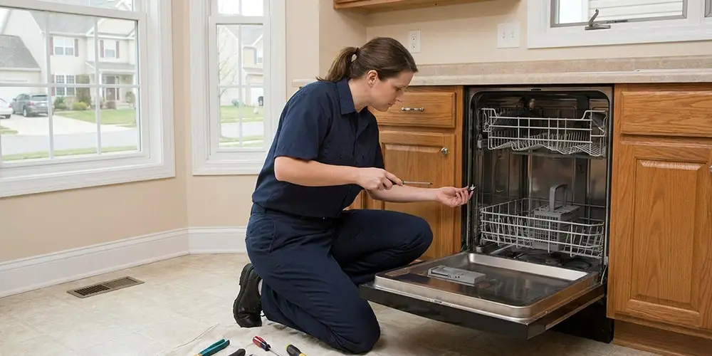 Dishwasher Latch Replacement in Winston-Salem, NC