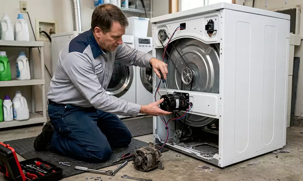 Dryer Motor Replacement in Winston-Salem, NC